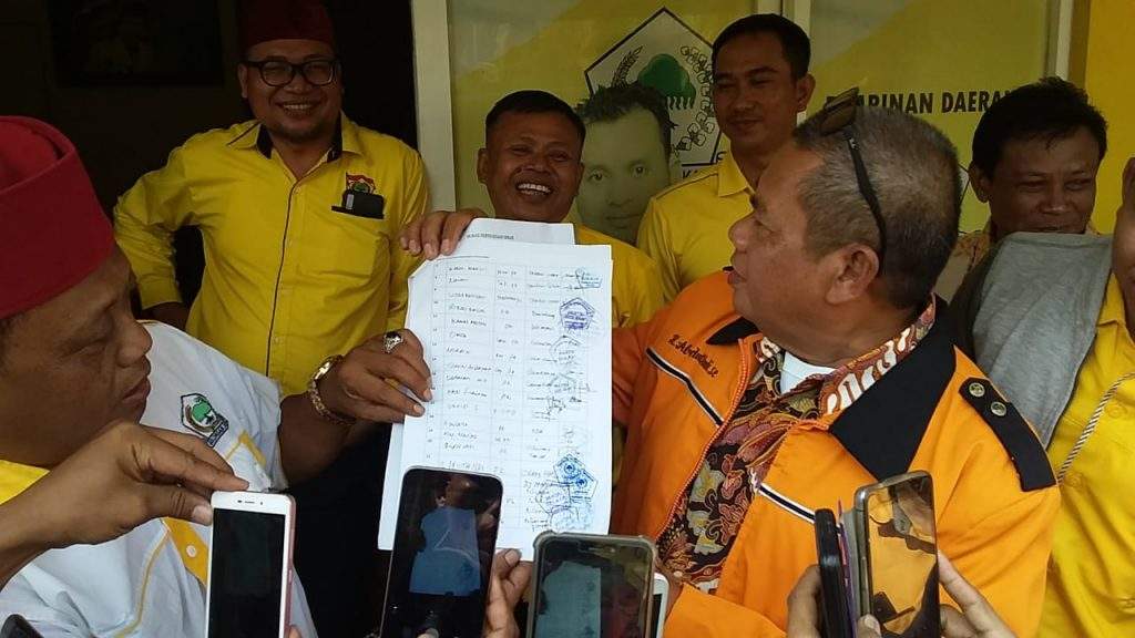 Dicap Golkar Karbitan, 23 PK Di Kab Bekasi Tolak Ahmad Marjuki Jadi Cawabup