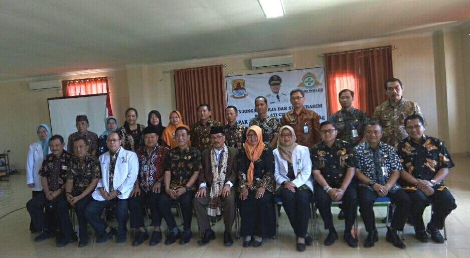 Ini Pesan Plt Bupati Cirebon Saat Kunjungi RSUD Waled