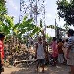 Tak Ada Kompensasi, Warga Stop Pembangunan Tower Di Desa Bojonggebang