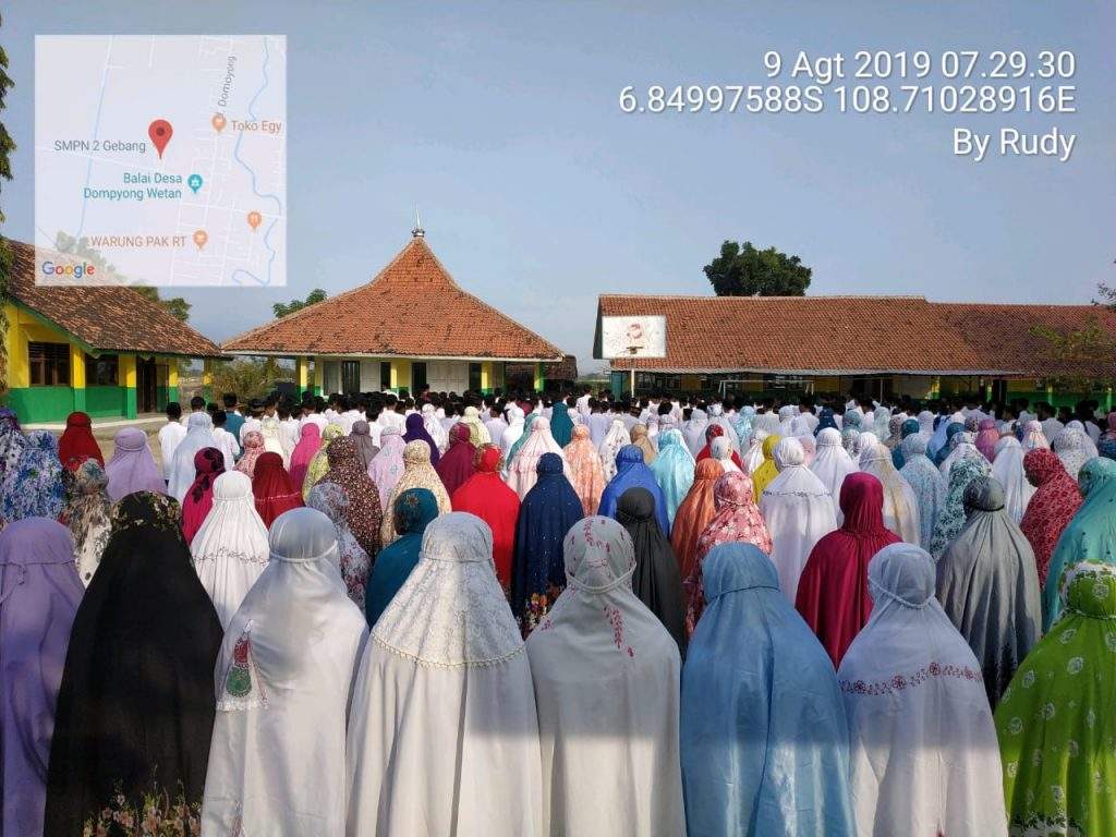 Doakan Mbah Moen, SMPN 2 Gebang Gelar Shalat Ghoib Doakan Mbah Moen, SMPN 2 Gebang Gelar Shalat Ghoib