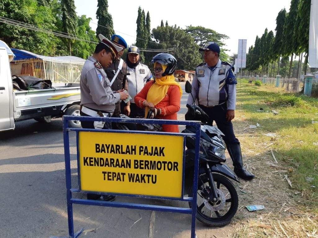 Hebat..!! Realisasi Pajak Kendaraan Di Samsat Ciledug Lampaui Target