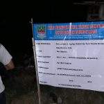 Proyek Jaling Gang Drahim CV. CIE Diduga Ingin Kurangi Mutu dan Diprotes Warga