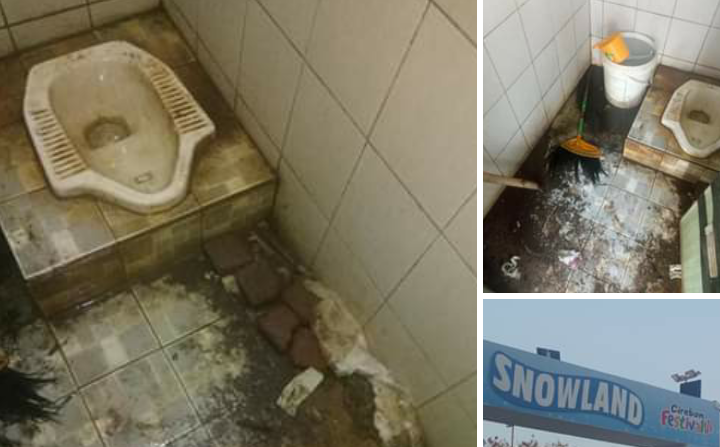 Tiketnya Mahal, Toilet di Area Snowland Jorok dan Kotor