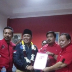 Lantang! Kang Jimmy Daftar Penjaringan Bacabup Karawang Lewat PDIP