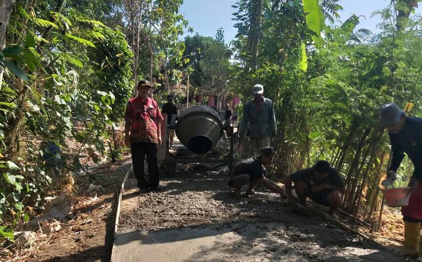 100% DD Tahap II 2019 Desa Cangkuang untuk Mantapkan Infrastruktur