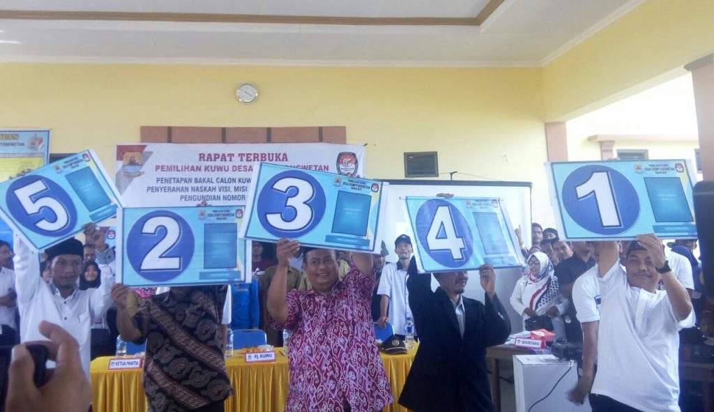 Ini Nomor Urut Para Calon Kuwu Desa Dompyong Wetan Ini Nomor Urut Para Calon Kuwu Desa Dompyong Wetan