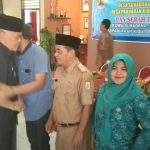 Jelang Pilwu, Camat Pabuaran Lantik Empat Pejabat Kuwu