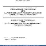 BPK Temukan 21 Kegiatan Kurangnya Volume Atas Ketidak Cermatan PPK, PPTK dan PPHP
