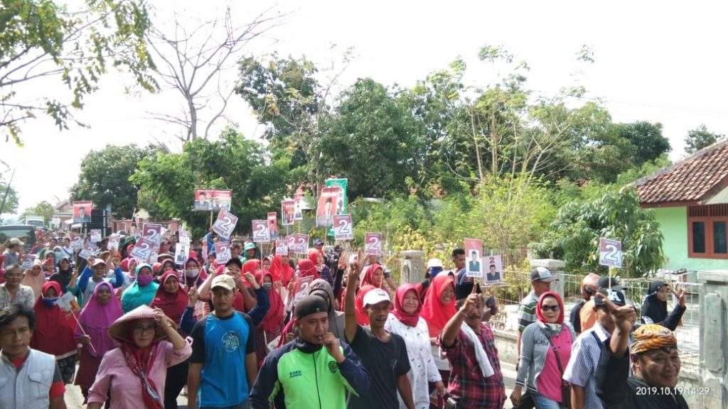 Coblos Mansyur Calon Kuwu Nomor 2! Untuk Dompyong Wetan Mantap