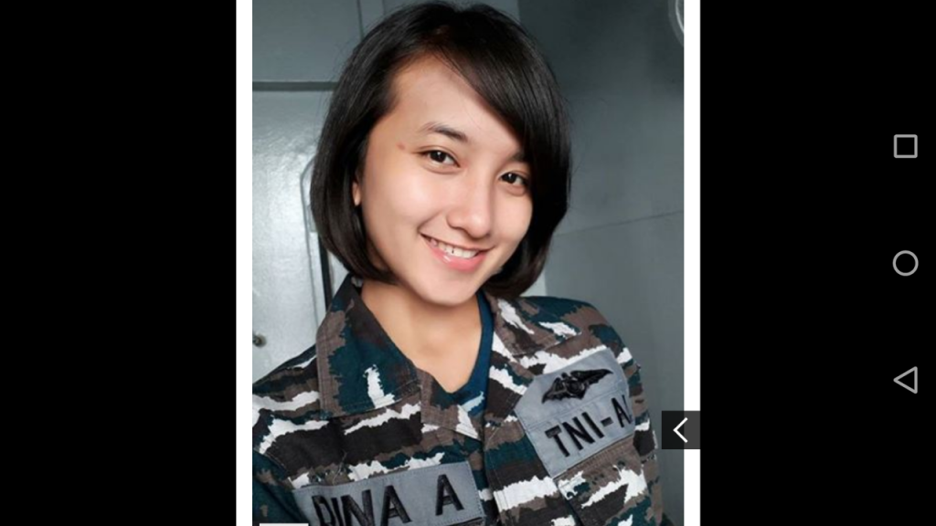Dina Abharina, Tentara Cantik yang Abdikan Hidup Untuk AU