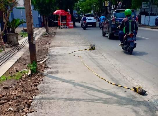 Ternyata, Proyek Pelebaran Bahu Jalan Margacinta, sudah Kelar