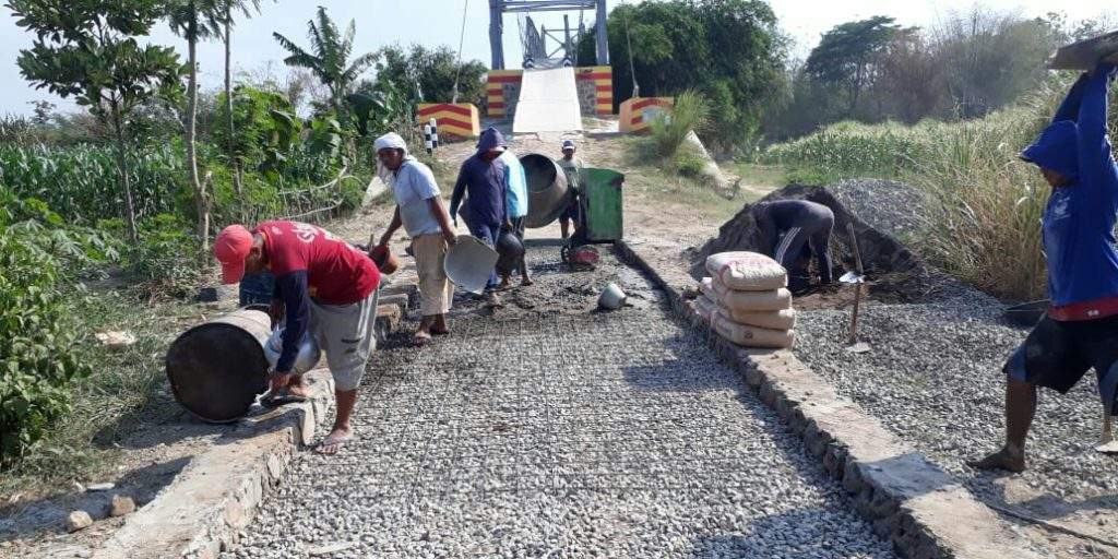 Banprov 2019, Pemdes Ciledug Wetan Gagas Dua Program Vital Bidang Infrastruktur