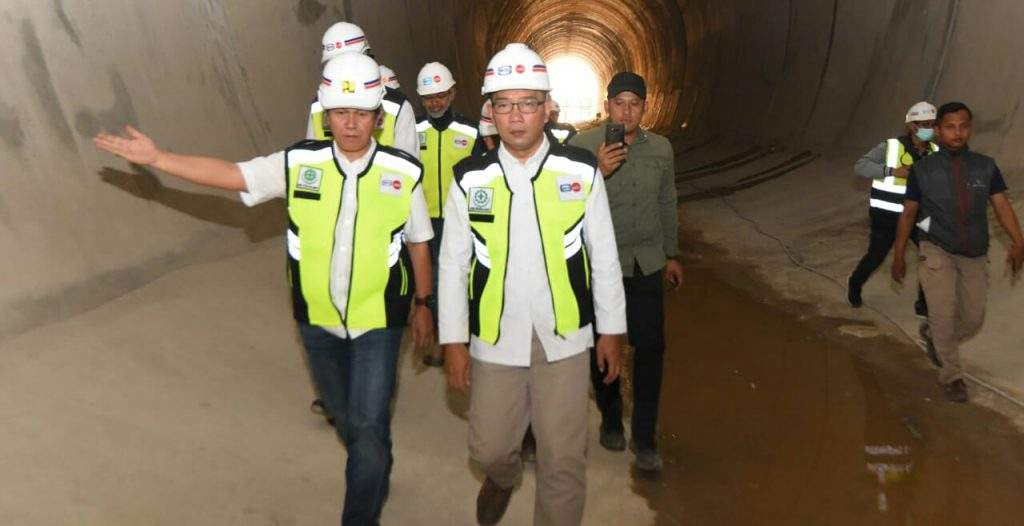 Progres 95 Persen, Terowongan Nanjung Siap Beroperasi Januari 2020