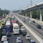 Tol Japek Mulai Padat, KM 47 Arah Cikampek Diberlakukan Contraflow