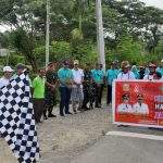 Peringatan Hari AIDS di Keerom: Satgas Raider 300 dan Masyarakat Berbaur Ramaikan Acara