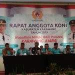 KONI Karawang Gelar RAT "Wujudkan Mimpi, Raih Prestasi, Karawang Juara"