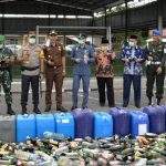 Polres Indramayu "Gilas" Belasan Ribu Minuman Haram Hasil Sitaannya