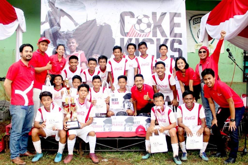 CCAI Tutup Tahun dengan Coke Kicks di Tangsel