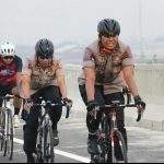 Bersepeda, Kapolda Jabar Cek Jalur Tol Jakarta-Cikampek Elevated II