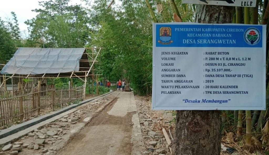 Kuwu Serang Wetan Bangun Infrastruktur Secara Merata di Semua Dusun