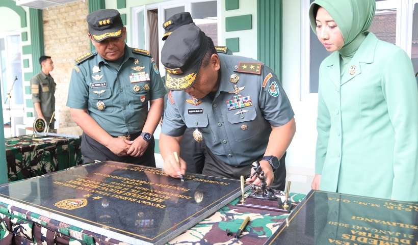 Pangdam III/Siliwangi Resmikan Gedung Sarpras Rumah Sakit Dustira