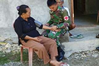 Satgas Raider 300 Tingkatkan Pelayanan Kesehatan Kepada Warga Binaan