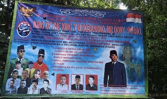 Kerajaan Baru Lagi, "King of The King", Klaimnya bisa Melunasi Hutang Negara Kerajaan Baru Lagi, "King of The King", Klaimnya bisa Melunasi Hutang Negara