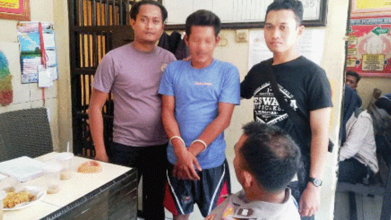 Apes! Usai Transaksi Sabu di Plered, Pemuda ini Ditangkap