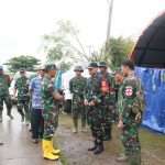 Karawang Darurat Bencana, Danrem 063/SGJ Kunjungi Posko Karangligar