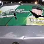 Mobil Relawan Kang Jimmy Dirusak Preman