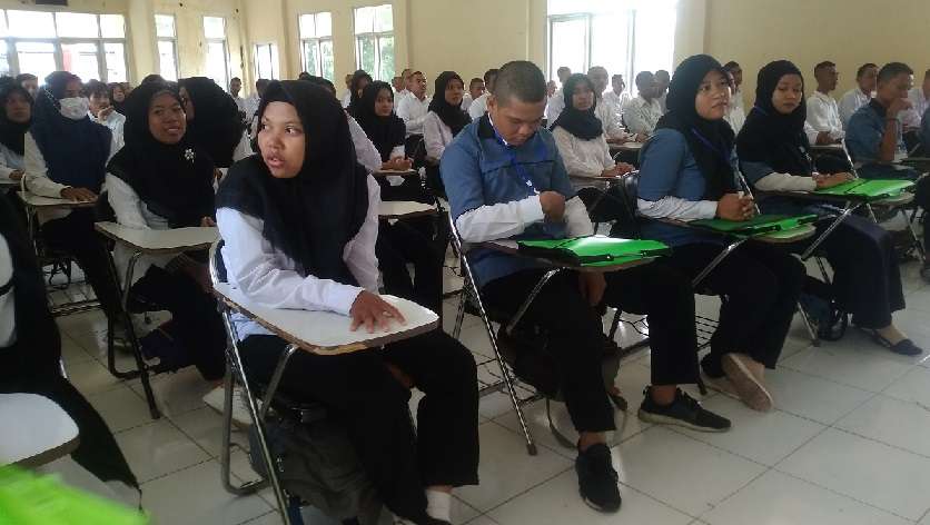 Didanai APBN, 112 Pencaker Ikuti Pelatihan Kerja di Plumbom