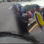 "Gegara Pekerjaan Tak Becus", Jalur Pantura Cirebon Angker! Ini Buktinya