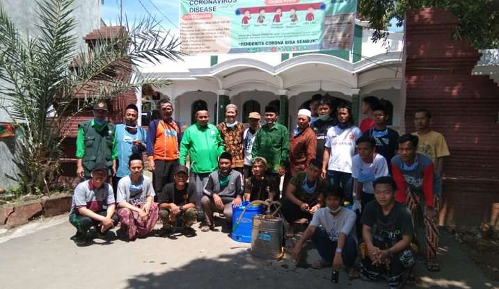 Perangi Corona, Ini yang Dilakukan MWC NU Kecamatan Gebang