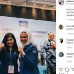 Teh Celli Sempat Posting Foto Bareng Istri Bos Partai Demokrat