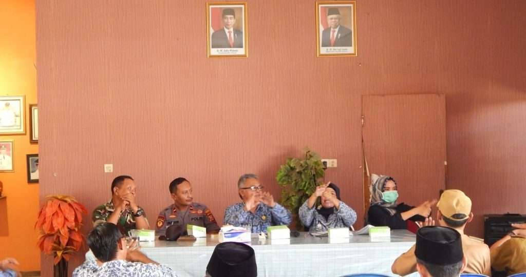 Begini Langkah Muspika Pabuaran Cegah Corona Masuk ke Wilayahnya