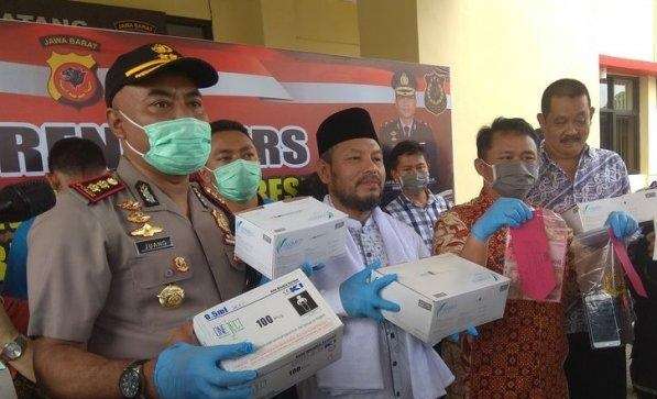 Gila! 1 dari 4 Pencuri Masker di RSUD Pagelaran Cianjur Ternyata Oknum ASN Merangkap Anggota Ormas