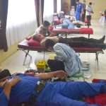 Di Tengah Corona, Ratusan Personil Polresta Cirebon Lakukan Donor Darah