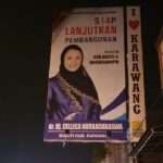 Perkotaan Karawang (Kini) Terhias Baliho Bupati "S14P Lanjutkan Pembangunan"