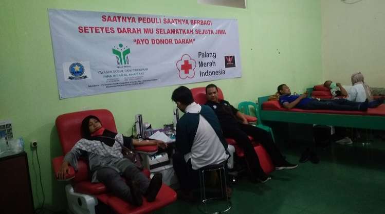 GANN Cirebon Donor Darah, "Bantu Stok Darah PMI"