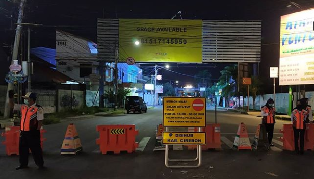PSBB di Cirebon, Jalan Tuparev Ditutup Selama 14 Hari PSBB di Cirebon, Jalan Tuparev Ditutup Selama 14 Hari