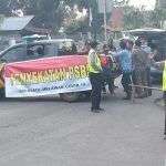 Ada Pemandangan Tak Biasa di Ruas Pangeran Sutajaya: Jalanan Ditutup, Dijaga Aparat