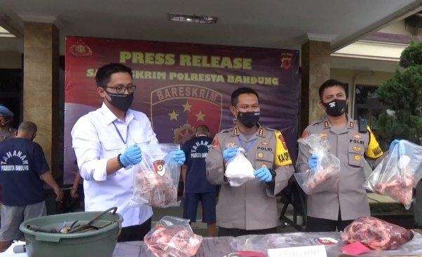 Gila, 63 Ton Daging Babi Menyerupai Daging Sapi Beredar di Kabupaten Bandung