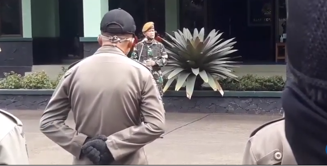 111 Anggota TNI dari Pussenarhanud Lakukan Isolasi Mandiri