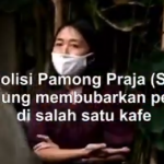 Video Pengunjung Kafe Kalut Dibubarkan Satpol PP di Bandung