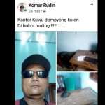 Kantor Desa Dompyong Kulon Dibobol Maling!