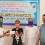 Semua Bantuan Corona Desa Serang Wetan Sudah Diserahkan, Pj Kuwu: Semoga Bermanfaat