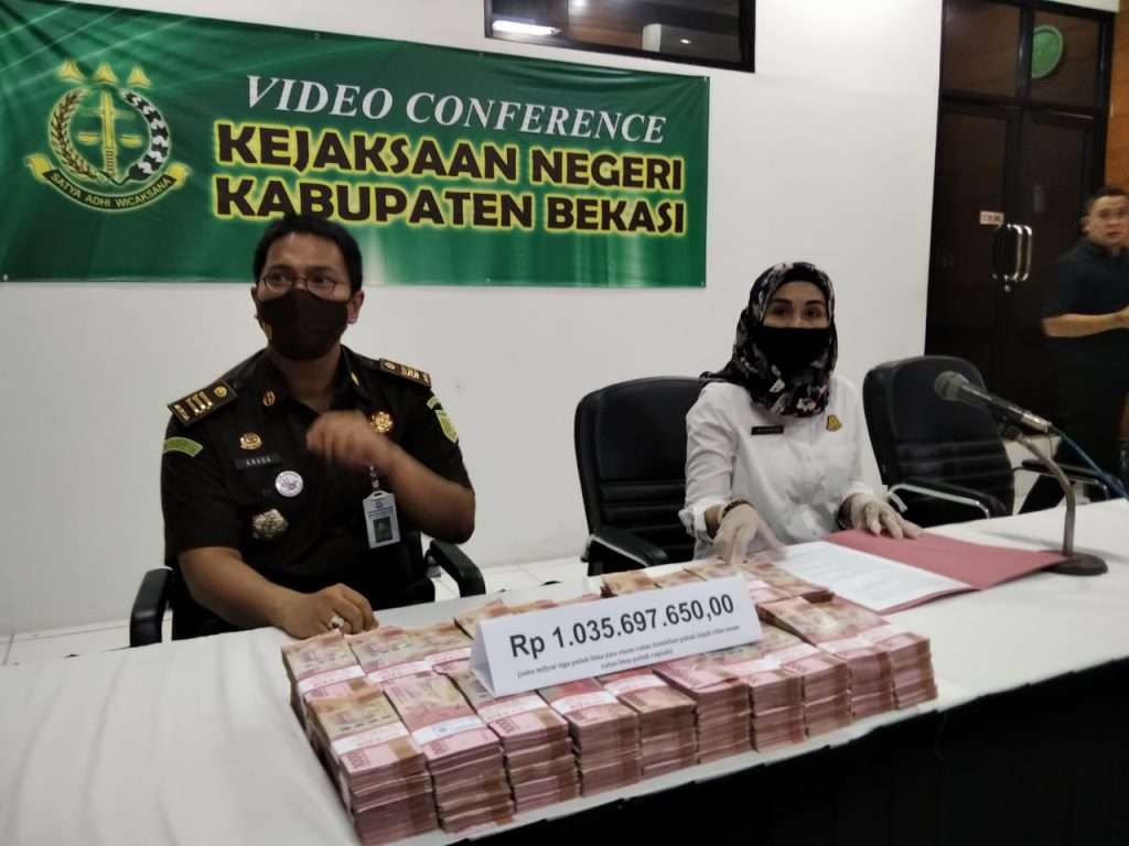 Terdakwa Korupsi, Mantan Kades Karang Asih, Kembalikan Uang Negara Rp 1 M