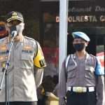 Kapolresta Pimpin Apel Pembagian Beras buat Warga Terdampak Corona