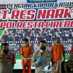 3 Bulan, Polresta Cirebon Ungkap 23 Kasus Narkoba