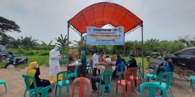 Test Swab Massal Digelar di Pasar Sayur Pabuaran Lor, Ini Harapan Kuwu